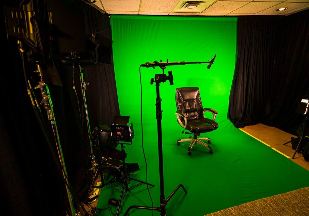 small green screen studio c